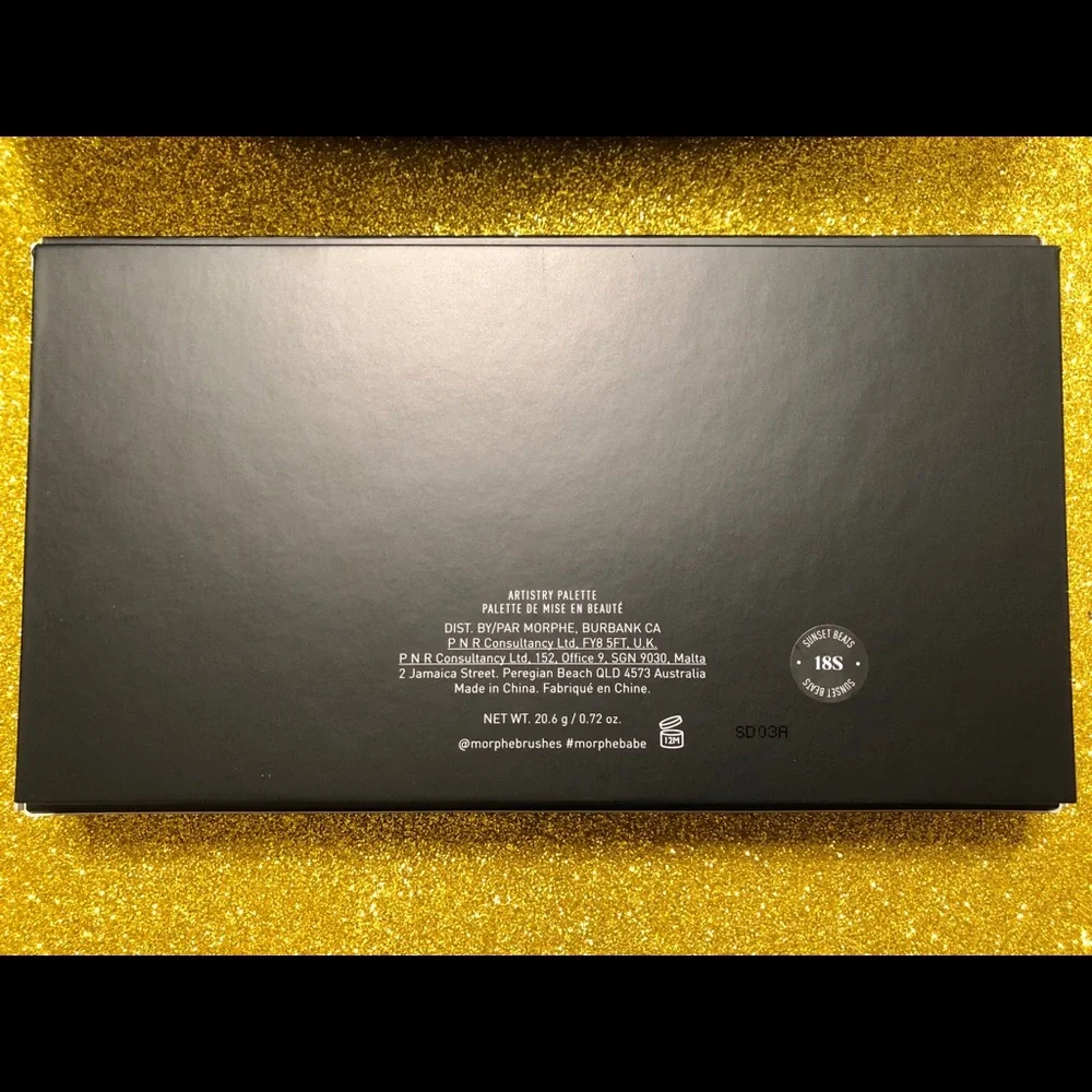 BNIB! Morphe Sunset Beats Eyeshadow Palette 18S